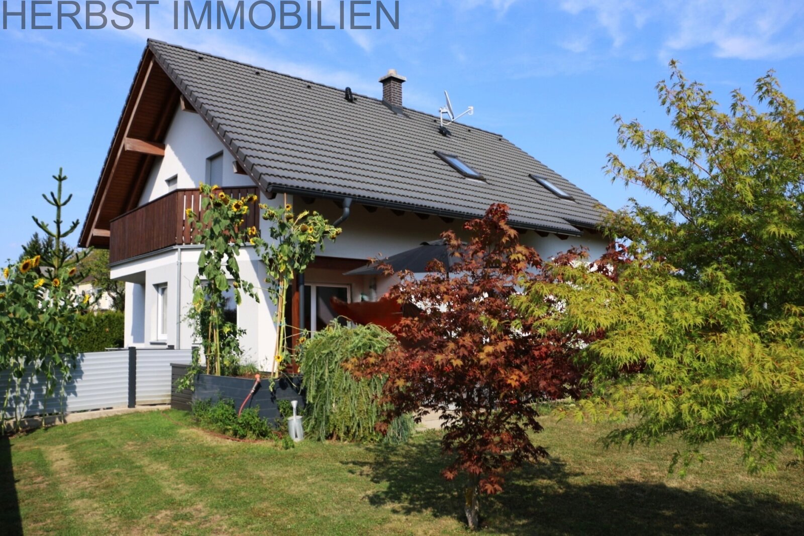 HITZENDORF: FAMILIENHAUS+WOHNEN IM GRÜNEN+STADTNÄHE+DOPPELCARPORT+ERDWÄRME+GARTEN 
