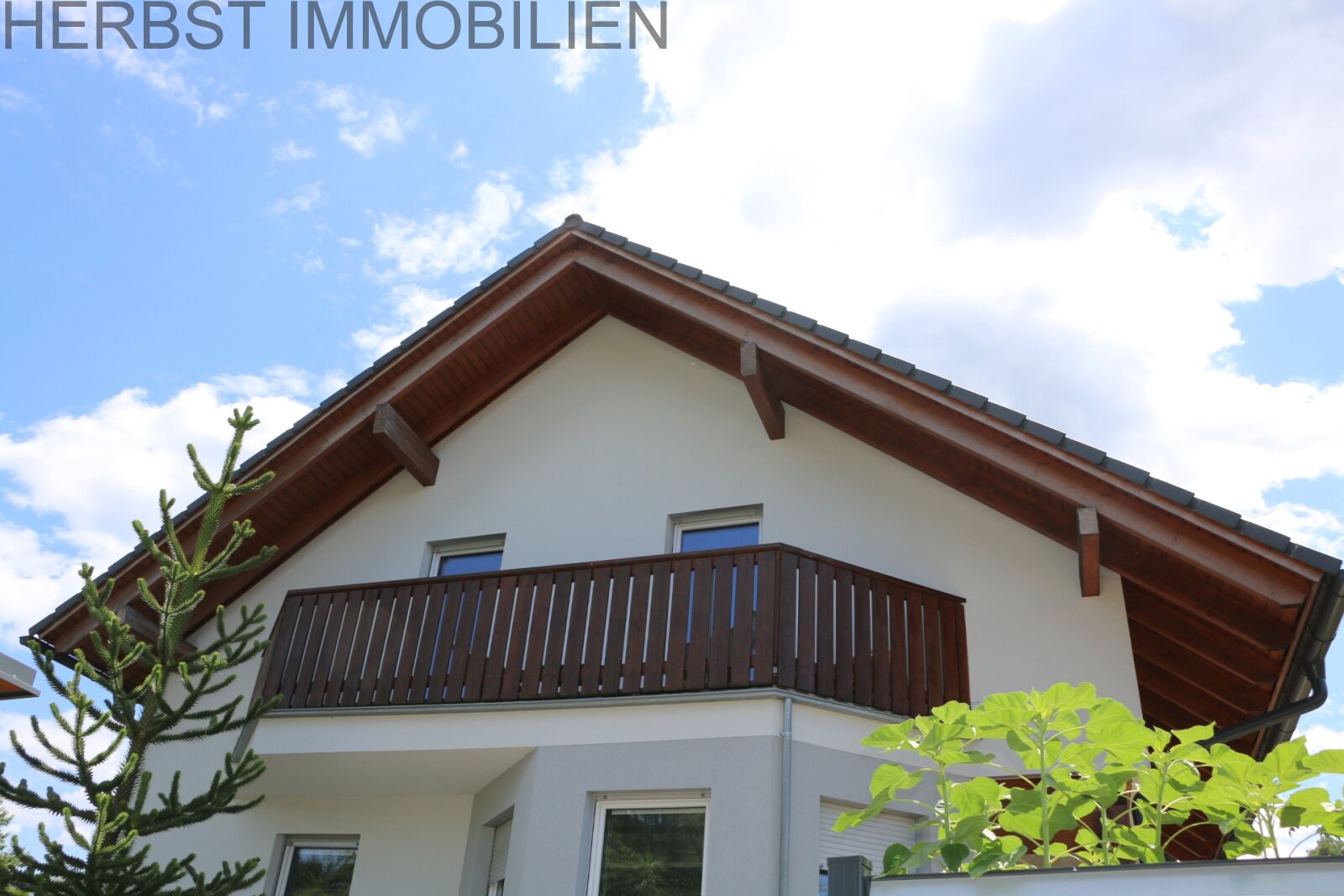 Ansicht Balkon Zimmer 3 und 4 DG Ansicht Balkon Zimmer 3 und 4 DG